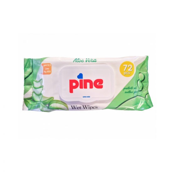NEDVES TÖRLŐKENDŐ PINE EXTRA - ALOE VERA - 72X NEDVES TÖRLŐKENDŐ PINE EXTRA - ALOE VERA - 72X